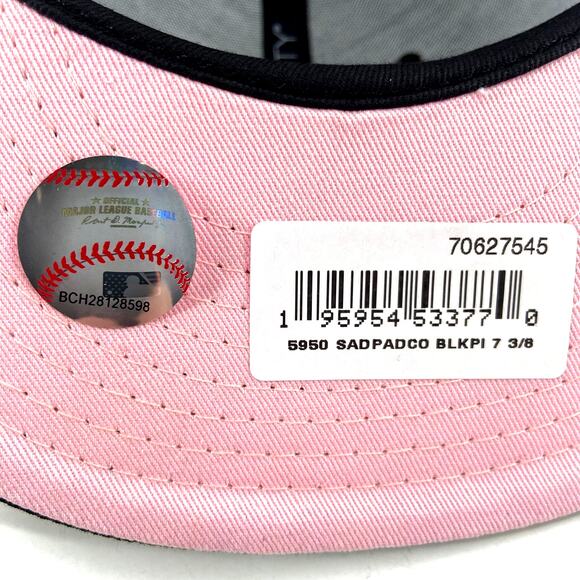 New Era San Diego Padres MLB World Series 59FIFTY Fitted Hat Size 7 3/8 - Picture 6 of 10